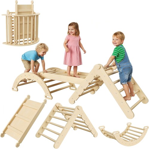7in1 wooden climbing frame - 7in1,