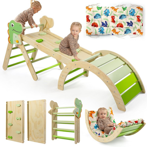 Climbing frame with - climbing,