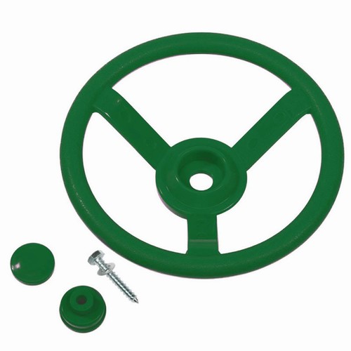 New kids green steering wheel - green,