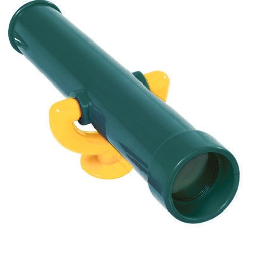 Kids green telescope - green, for
