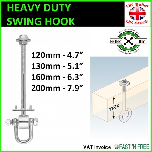 Heavy duty swing - swing, hook