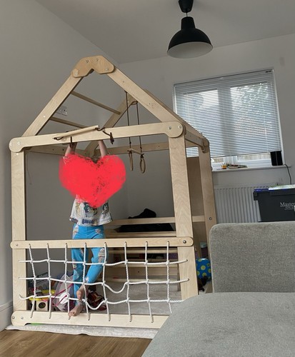 Kids climbing frame - frame, used